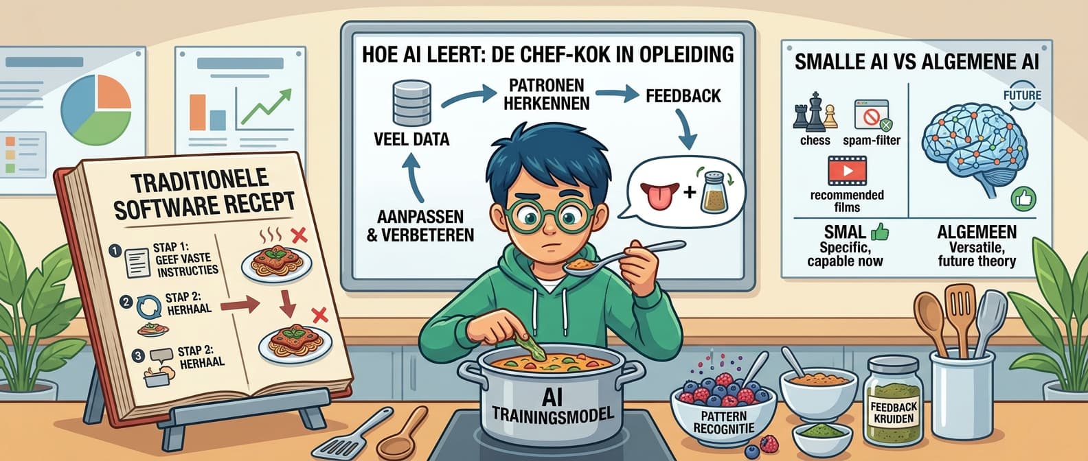 AI versus traditional software